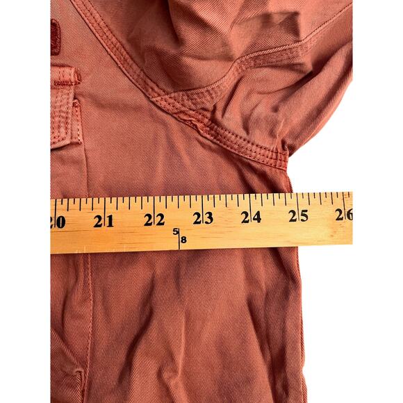 NWT Pistola Briana Cotton UtilityMilitary Jacket/Overshirt in Clay Sz M - Picture 6 of 10